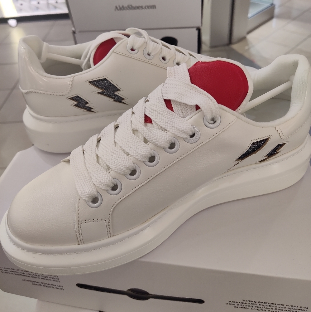 New! Aldo Juparana Flatform Sneakers - Picture 6 of 8